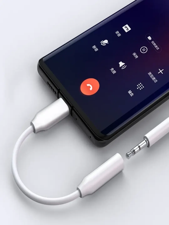 Adapter Samsung va iPhone uchun,Type-C va Lighting audio-ulagich,AUX va quloqchinlar uchun