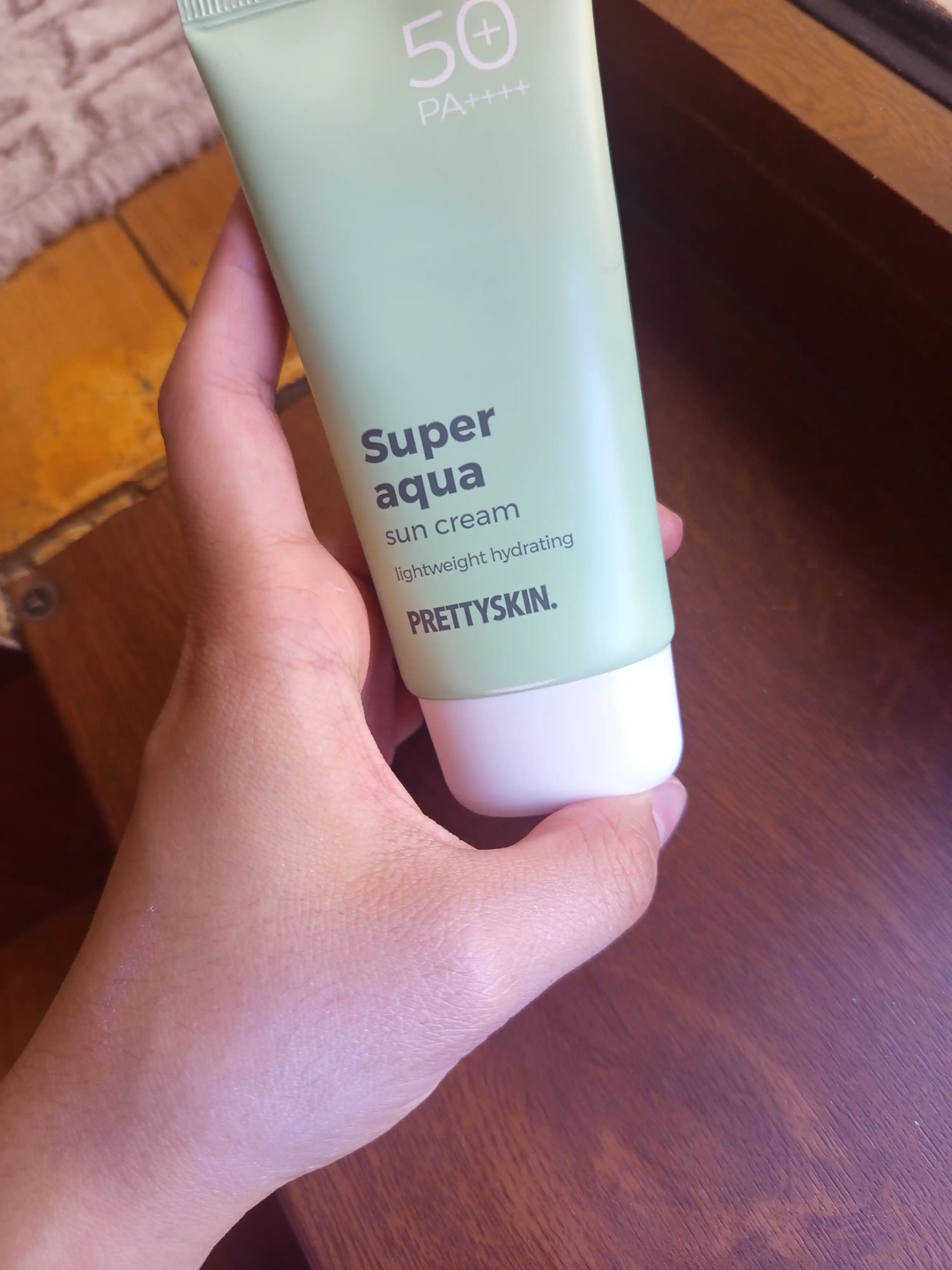 Увлажняющий солнцезащитный крем Prettyskin SPF50+ PA++++