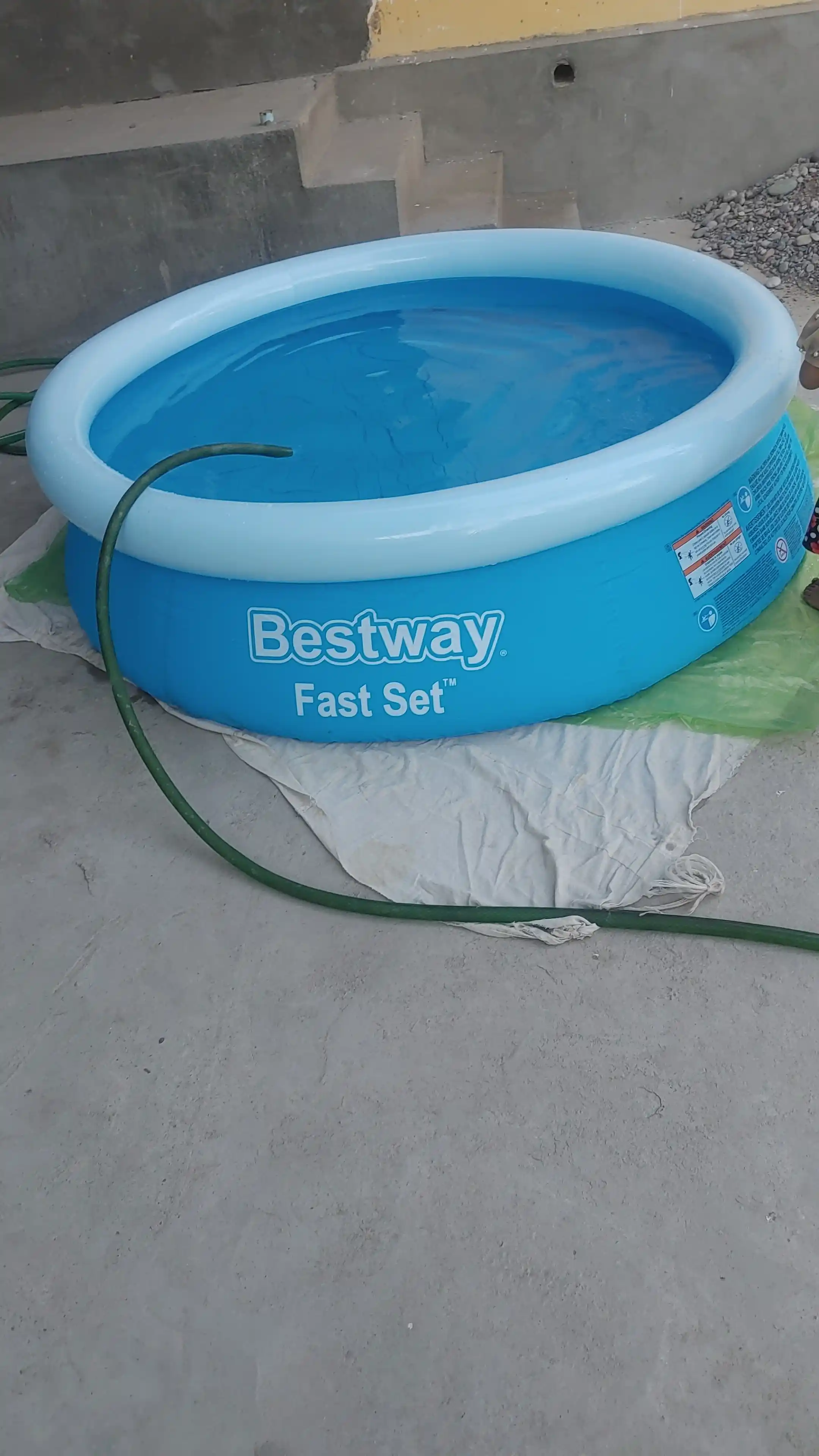Надувной бассейн Bestway Fast Set, до 3800 литров