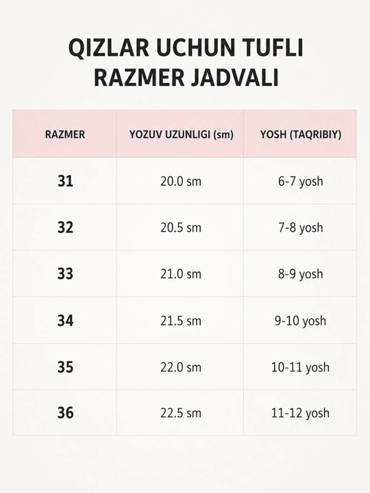 Туфли для девочек 31-36