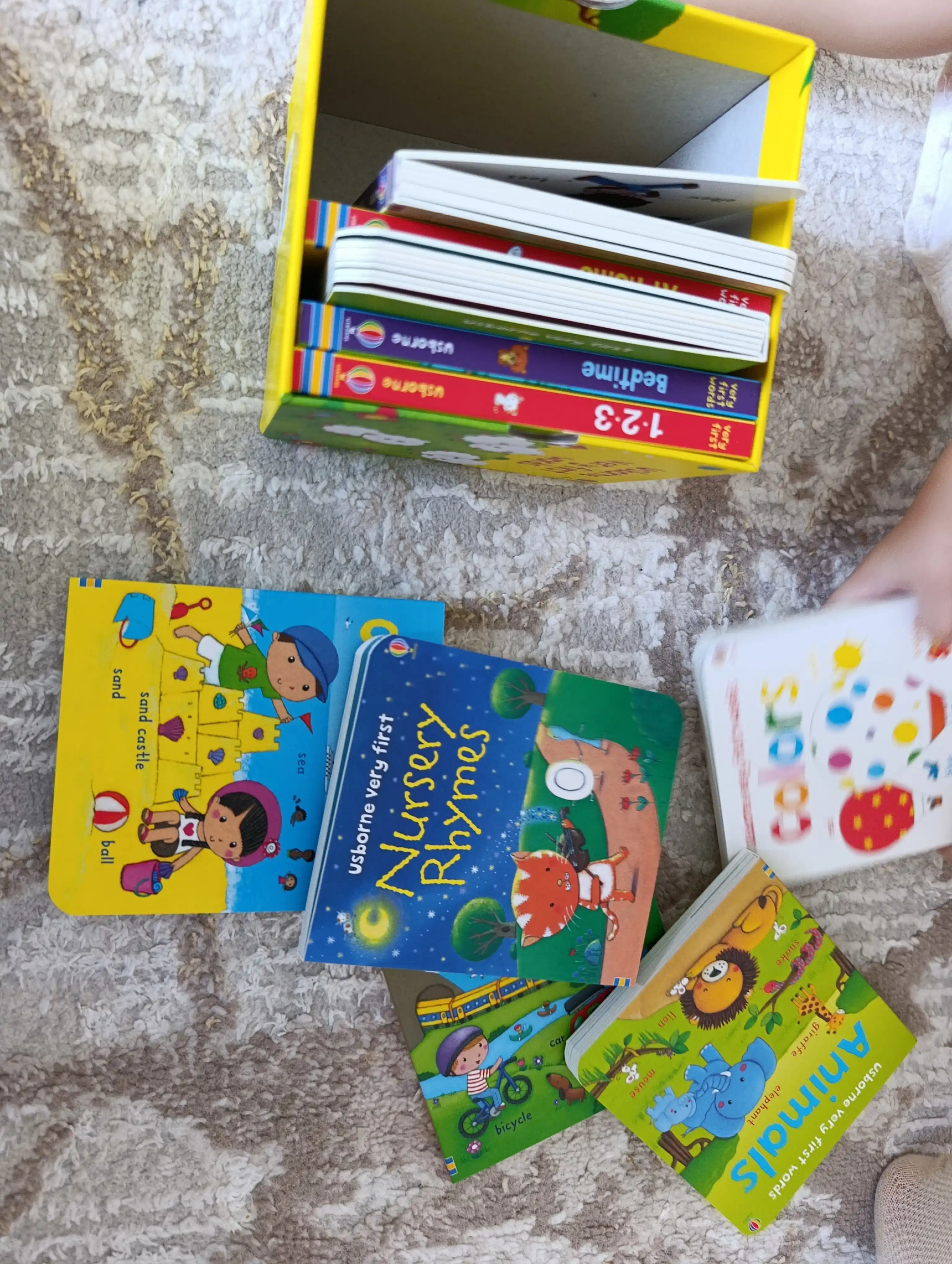 Набор Usborne Картонные Книжки  very first Words Мои самые первые слова