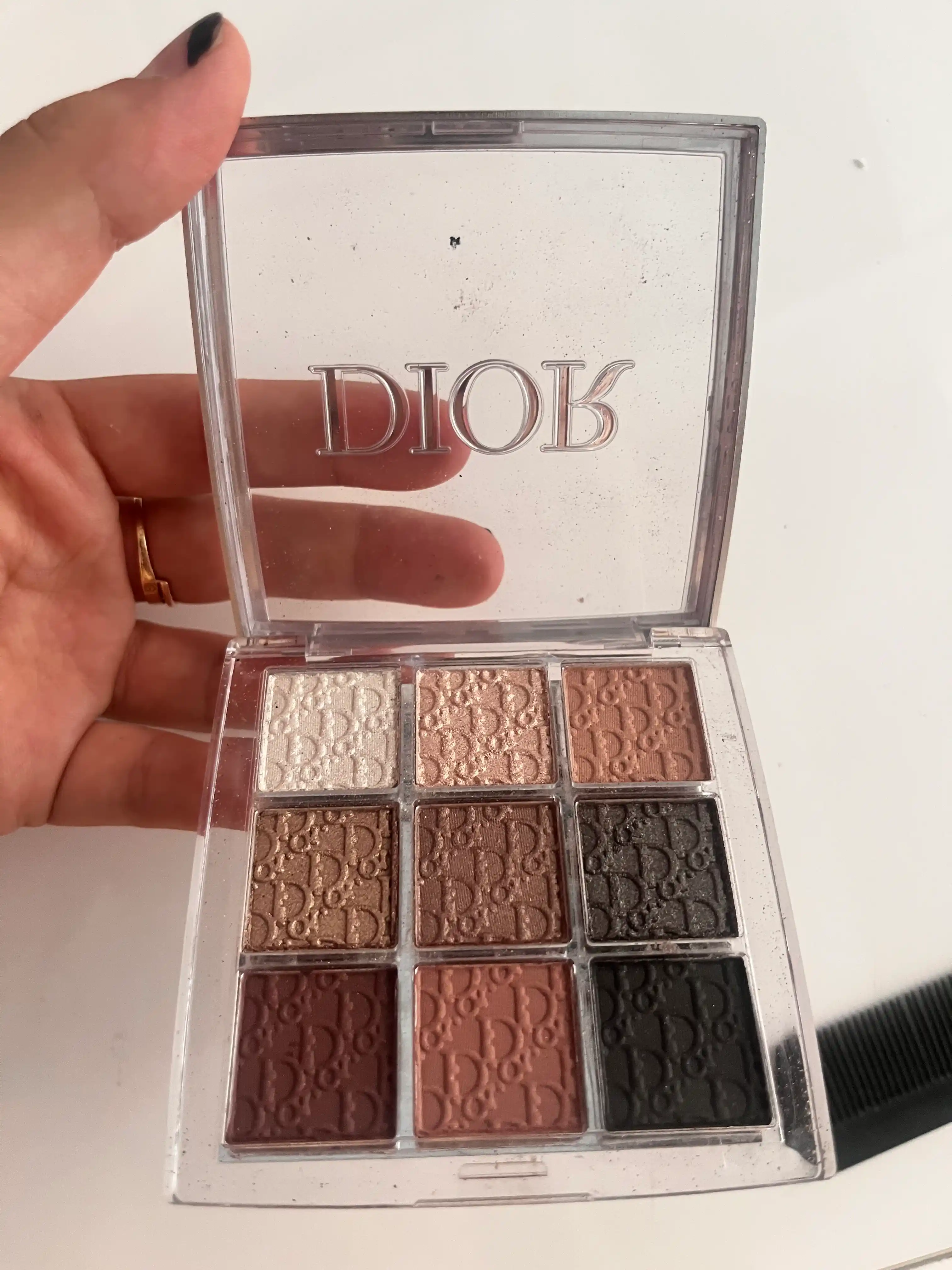 Тени для глаз, Dior, палетка теней для век и глаз с матовыми оттенками, 9 цветов
