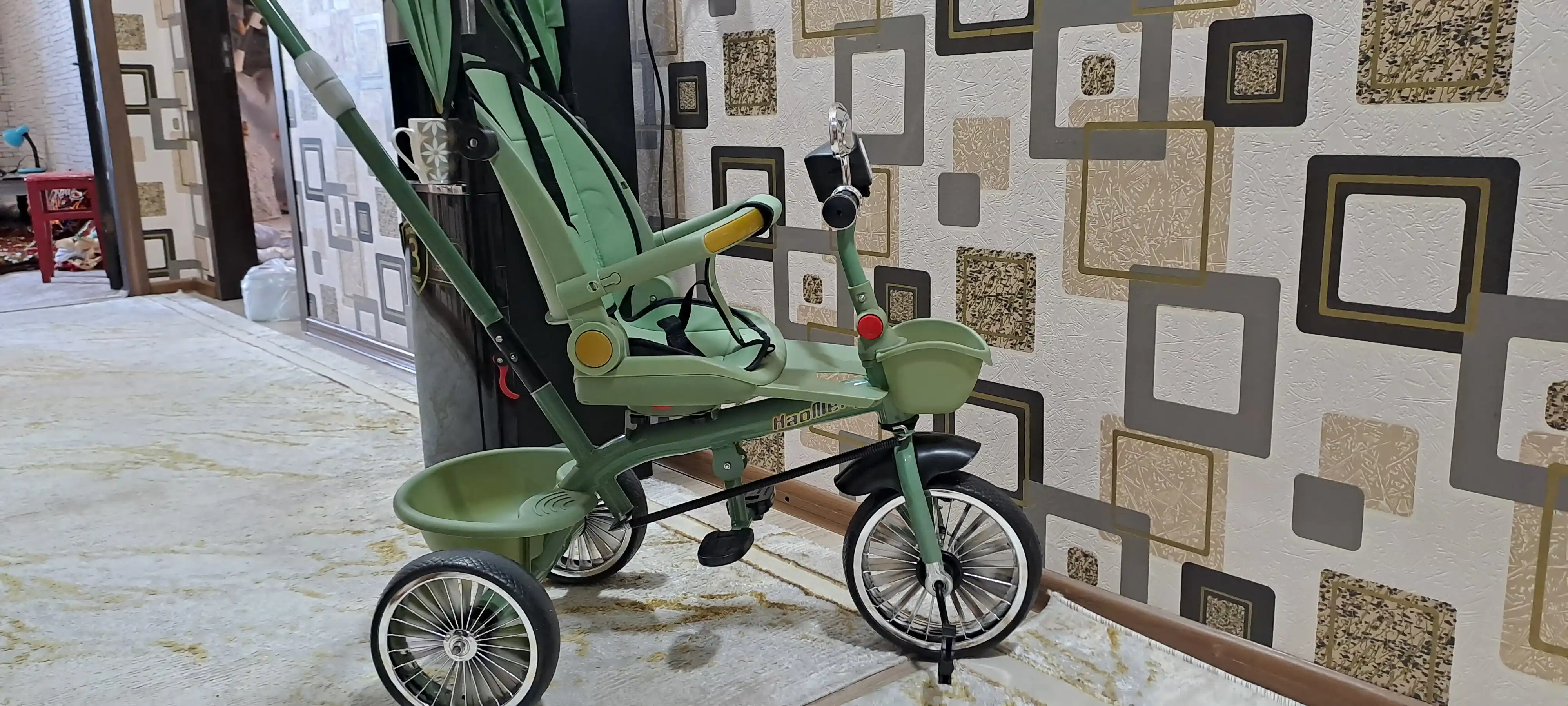 Детская коляска - велосипед SmartRide Mama control, 3 в 1