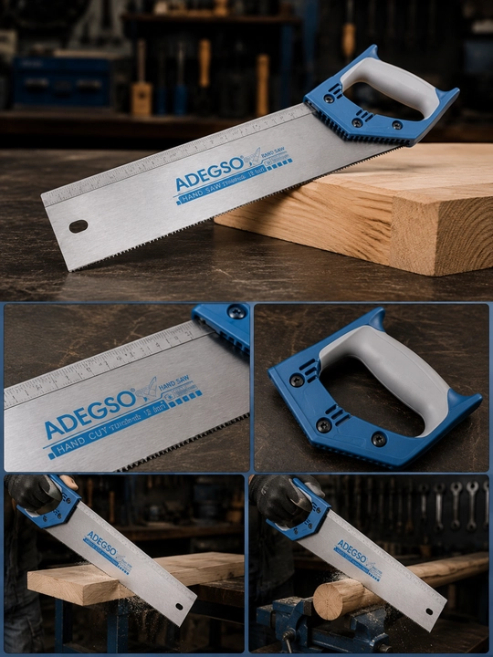 ADEGSO Ножовка с обушком 14" / Back Saw – 13 TPI, 350 мм - 