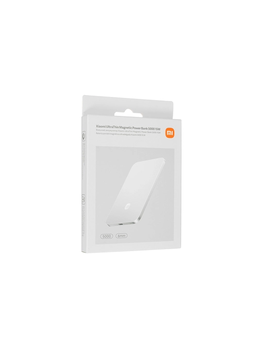 Tashqi akkumulyator, poverbanki Xiaomi UltraThin Magnetic Power Bank 5000 MAh, 15 Vt