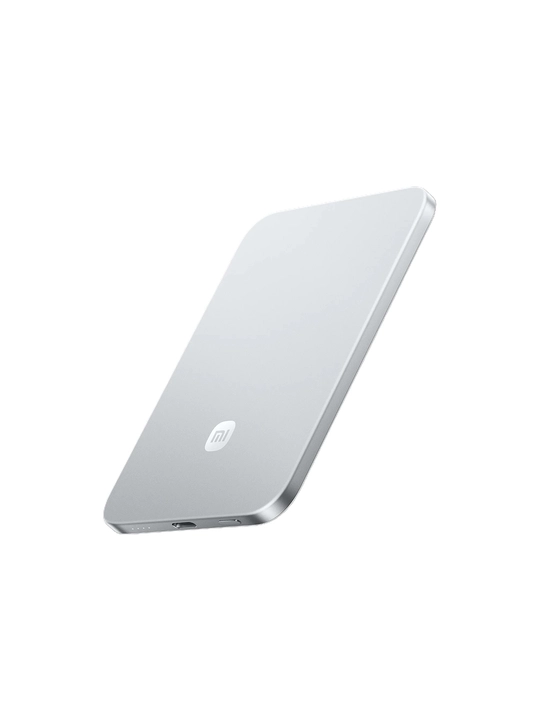 Tashqi akkumulyator, poverbanki Xiaomi UltraThin Magnetic Power Bank 5000 MAh, 15 Vt - 
