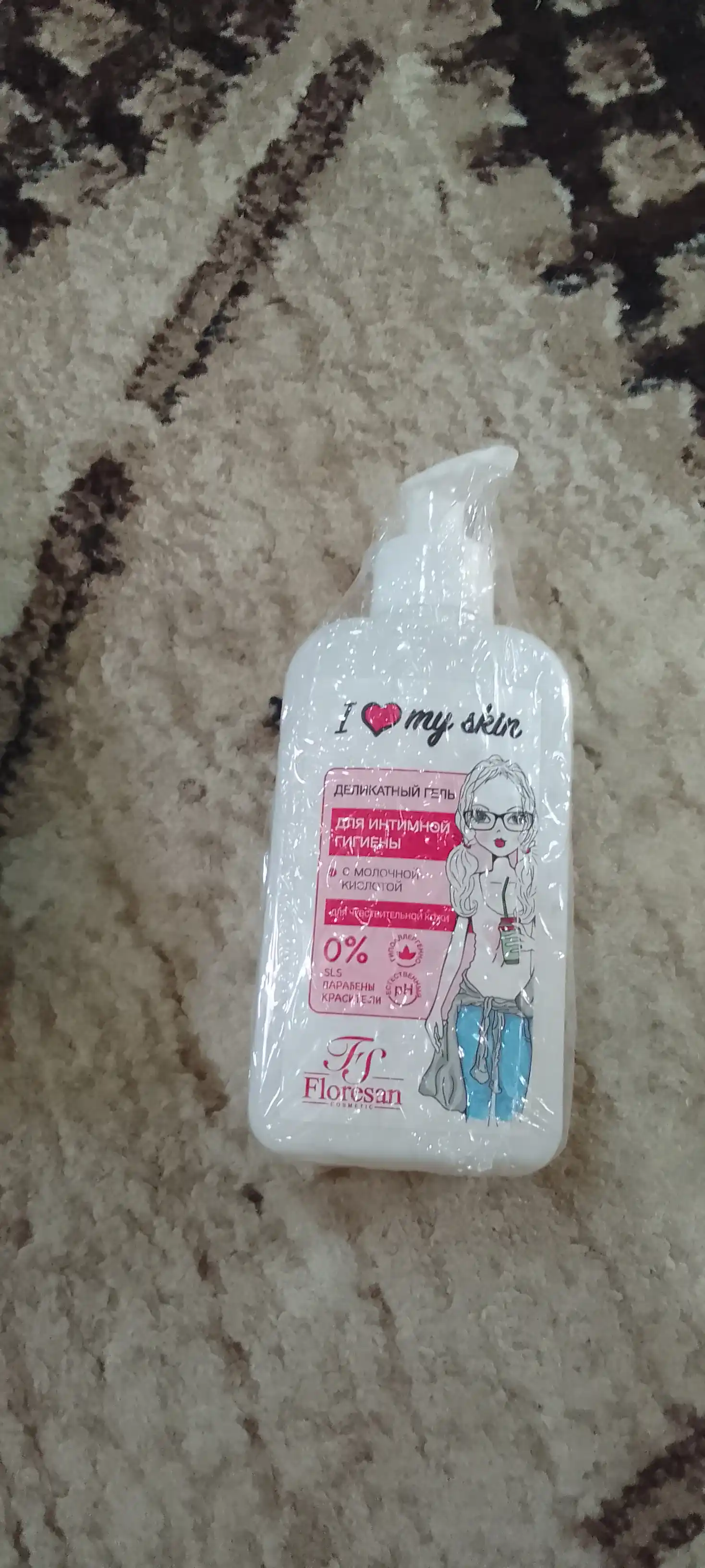 Intim gigiyena uchun nozik gel F-490 I Love My Skin, 250 ml