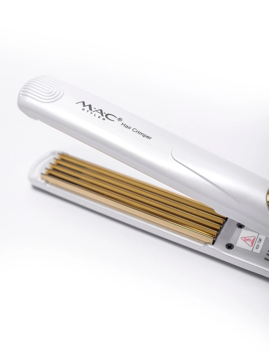 Professional soch uchun gafri dazmol MAC Stayler MC-5502, keramik plastinali, gofre