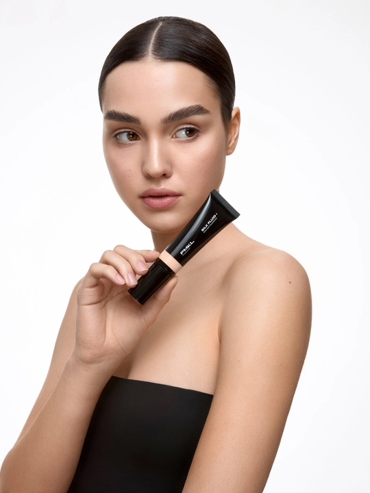 PMKL promakeup SILK FLUID стойкий сатиновый тональный крем #11 слоновая кость (холодный)