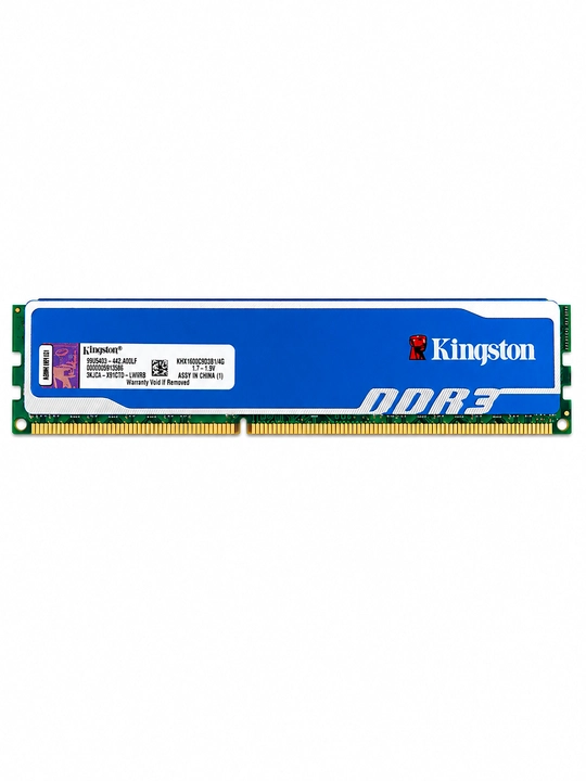 Kingston HyperX Blu DDR3 4GB 1600MHz Operativ xotira RAM DIMM PC uchun