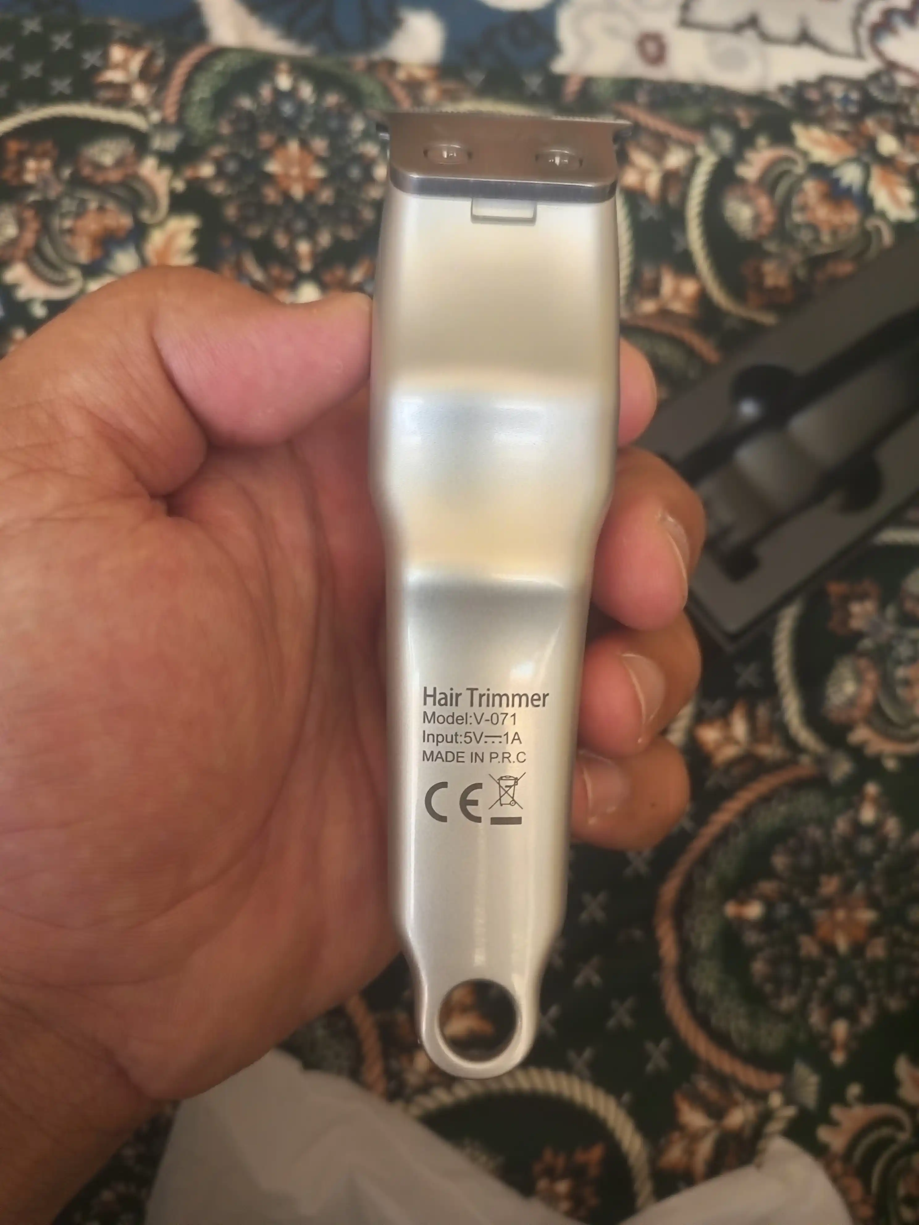 Elektr ustara, trimmer va moylash mashinasi uchun, VGR V-071 modeli