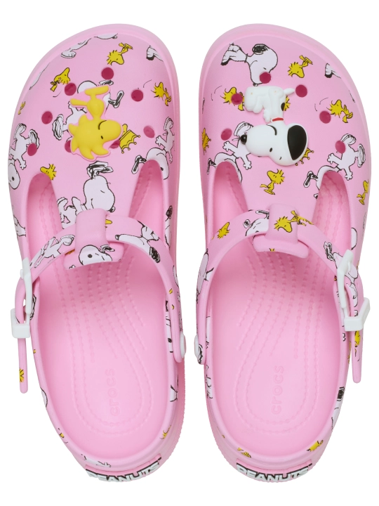 Клоги CROCS Peanuts Mary Jane Clog 211130-90H, для женщин