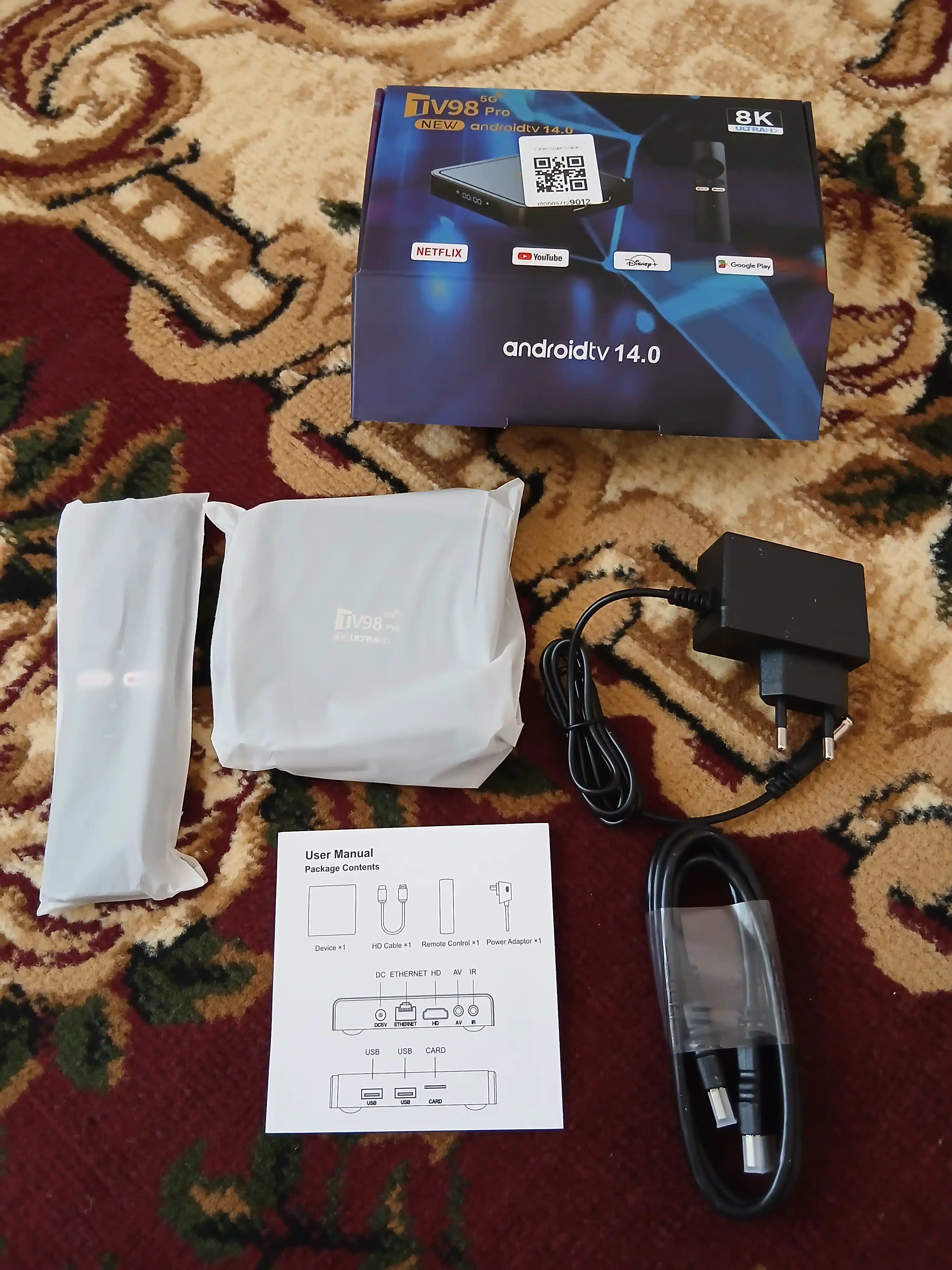 Смарт ТВ бокс приставка для телевизора, smart tv box, интернет приставка, для телевизора