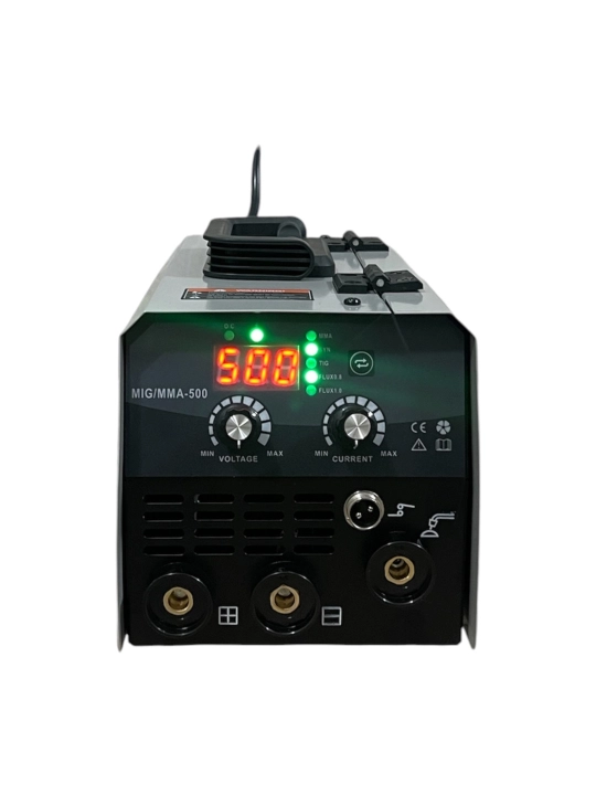 Payvandlash apparati, yarim avtomatik, kontaktli, MIG, gazsiz MIG-500, inverter