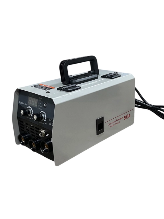 Payvandlash apparati, yarim avtomatik, kontaktli, MIG, gazsiz MIG-500, inverter