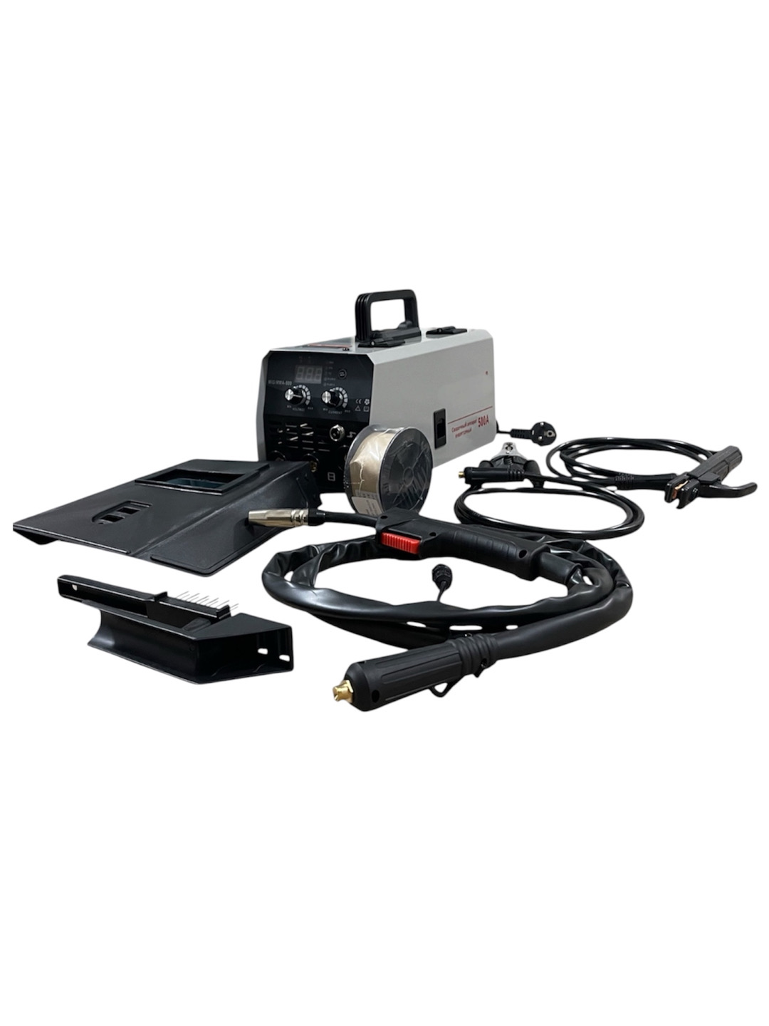 Payvandlash apparati, yarim avtomatik, kontaktli, MIG, gazsiz MIG-500, inverter