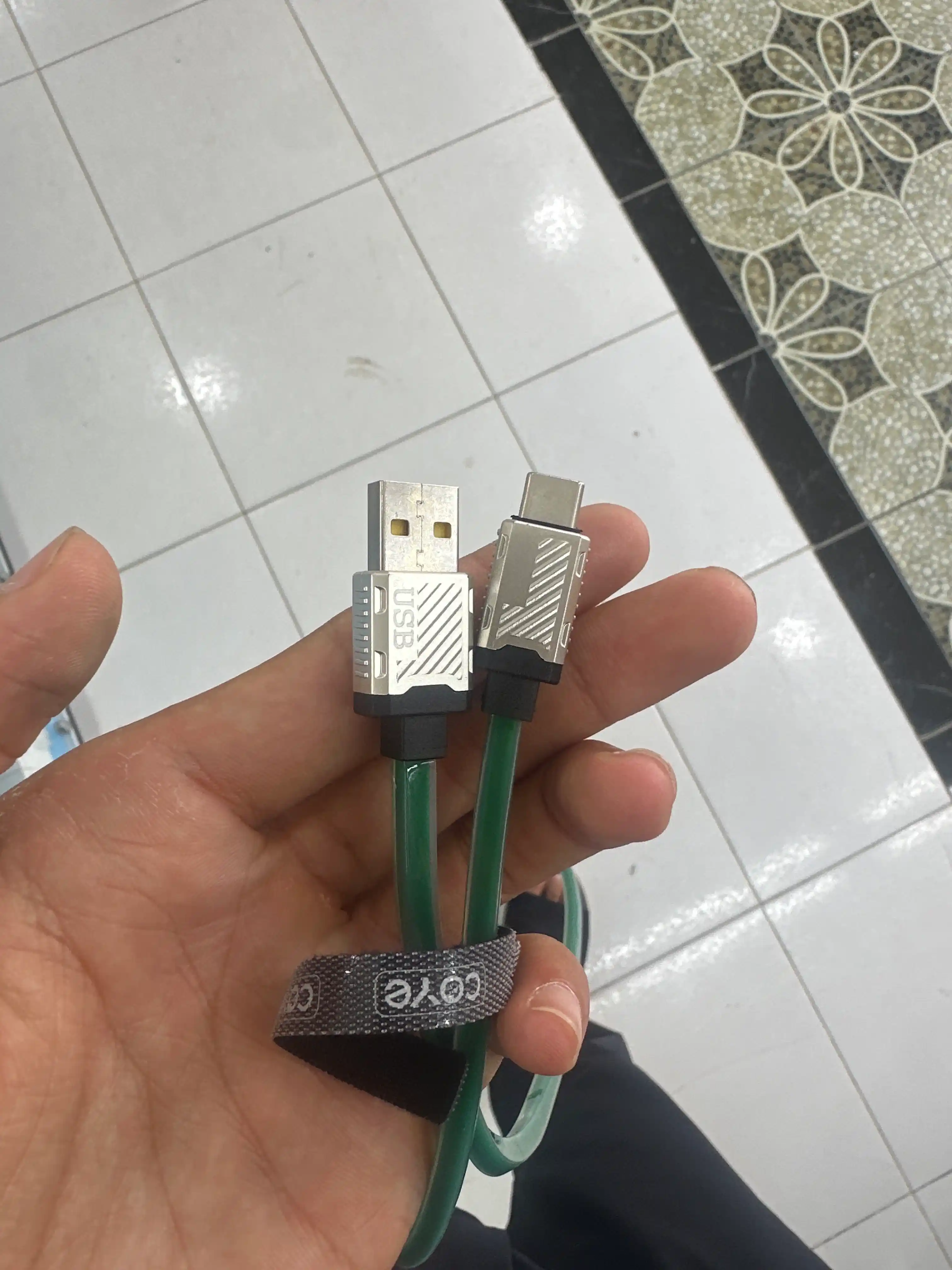 Type-C kabel Coye CUV-4, taypsi zaryadchik, usb type c, iphone zaryadnik,iphone kabel