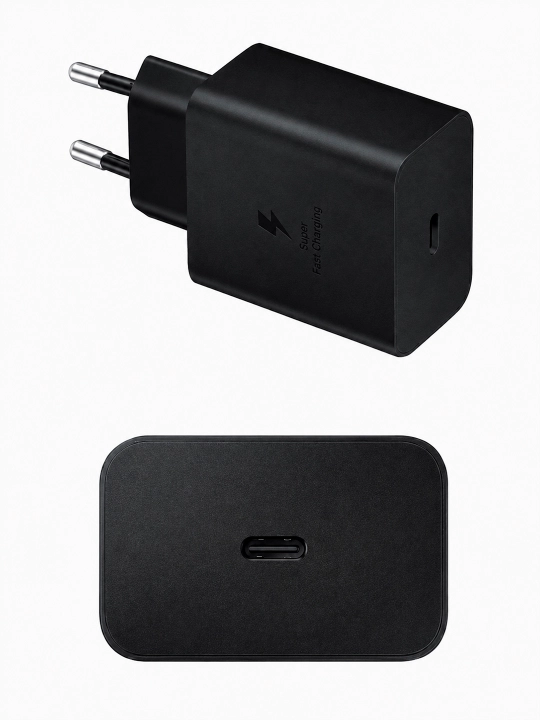 Telefon uchun 45W Type-C zaryadlovchi, tezkor zaryadlash, quvvat adapteri