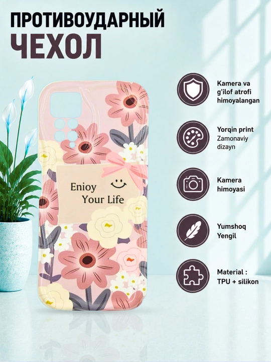 Redmi Note 12 Pro (4G), Note 11 Pro (4G) smartdoni  uchun g'iloflar