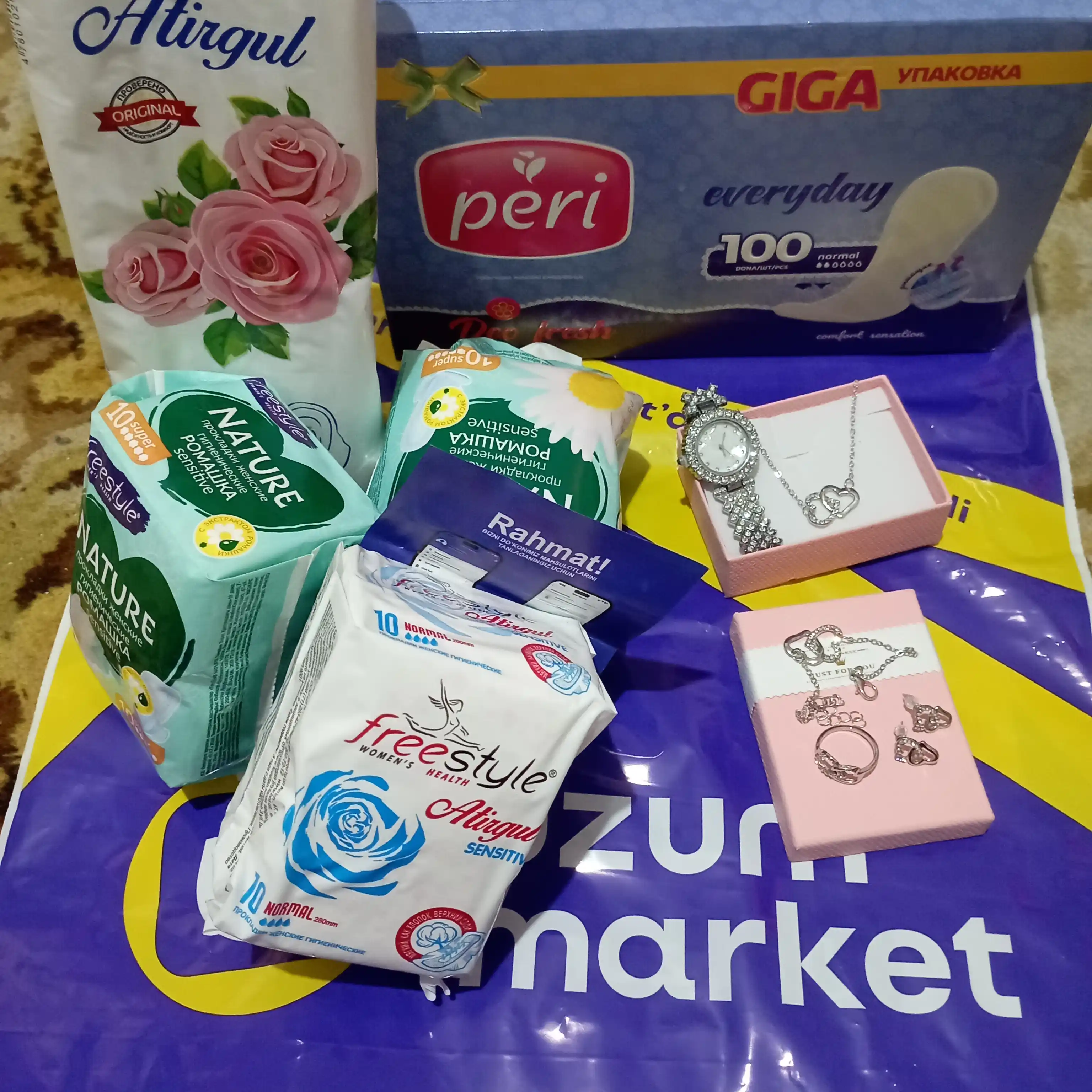 Ayollar gigiyenik prokladkalari FreeStyle NATURE SUPER 10 dona.