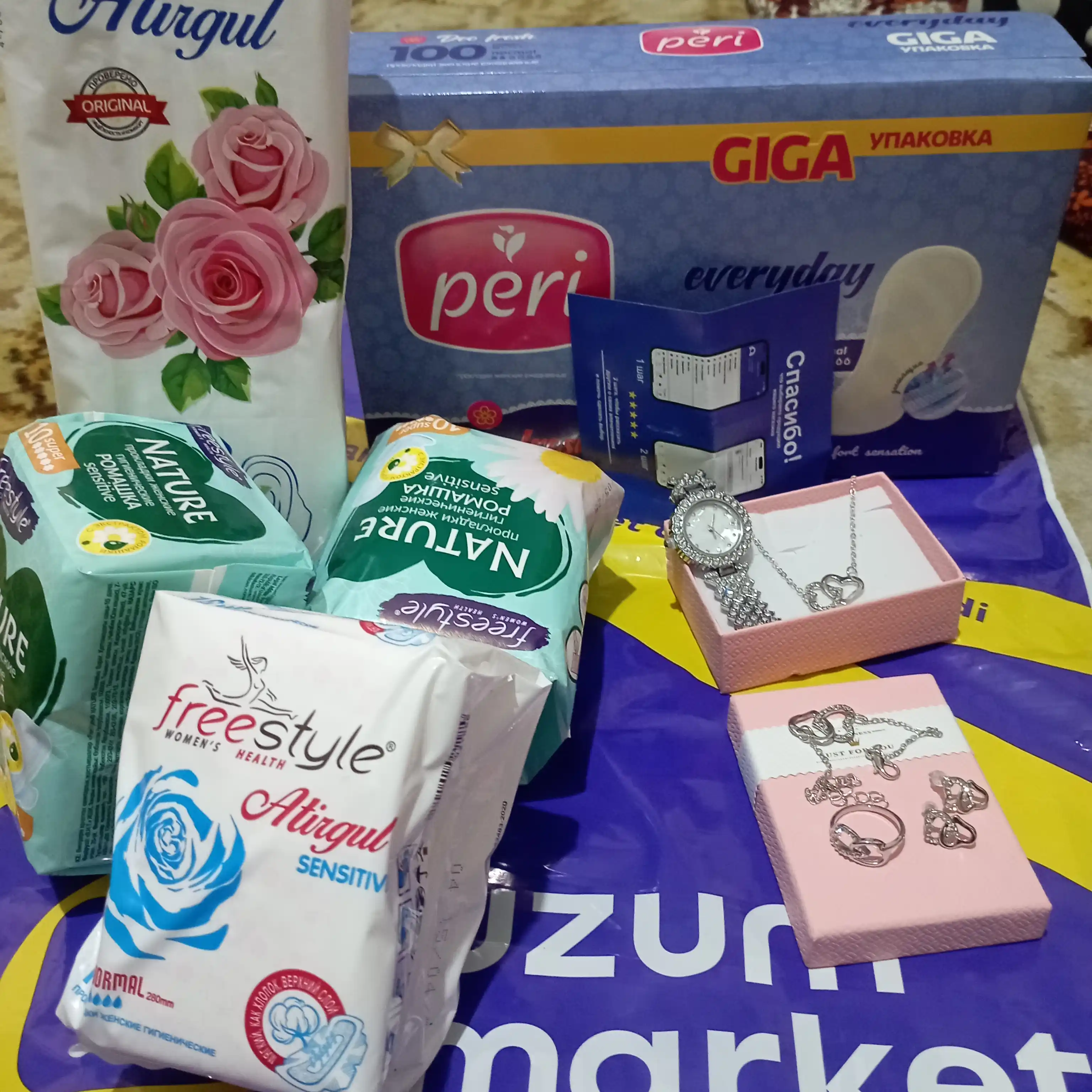 Ayollar gigiyenik prokladkalari FreeStyle NATURE SUPER 10 dona.