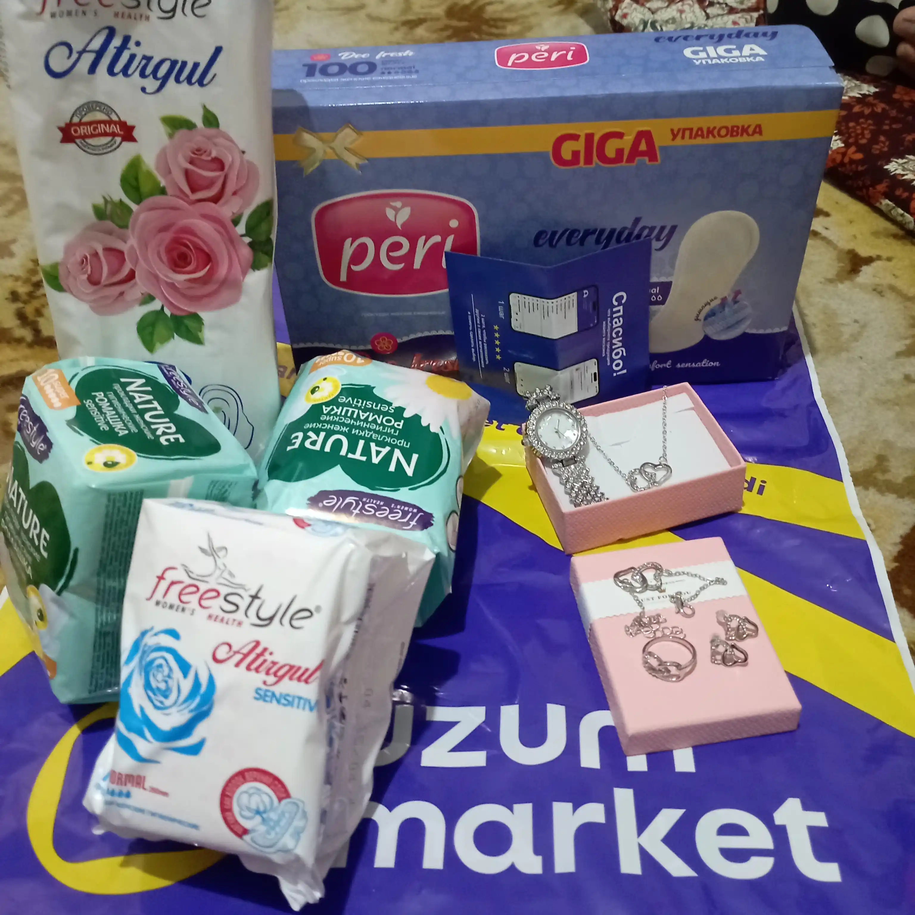 Ayollar uchun gigiena prokladkalari Free Style Atirgul Classic Super, 10 dona
