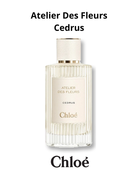 Atelier Des Fleurs Cedrus Chloe uniseks parfyum refil formatid,LABOR Parfumdan flakonlarda