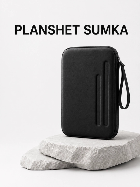 10 dyumli planshet va klaviatura uchun qattiq korpusli himoya sumkasi - 
