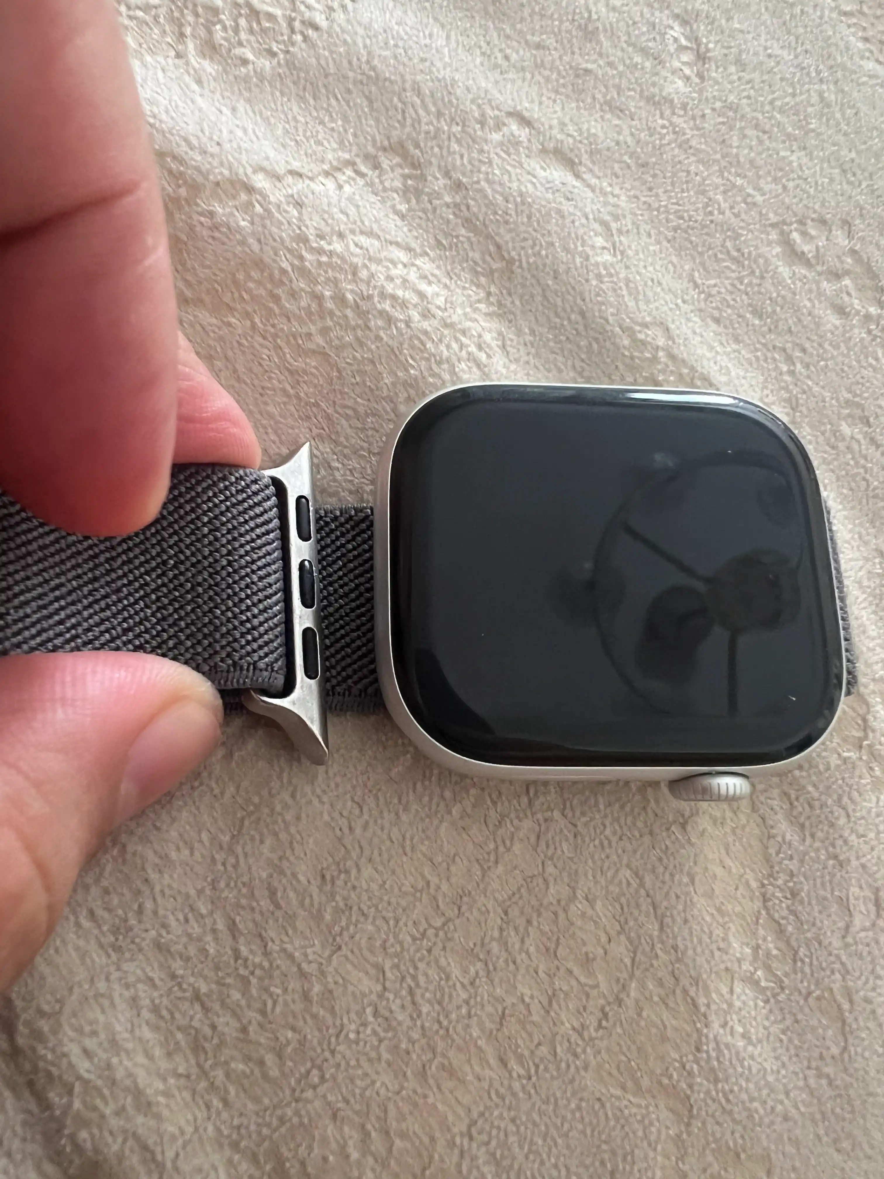 Apple Watch  remeshogi, neylon kamar, parashyut qulf, 42 44 45 46 49 mm, Ultra, SE