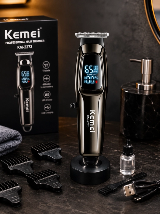 Триммер для волос и бороды Kemei KM-2273, профессиональный