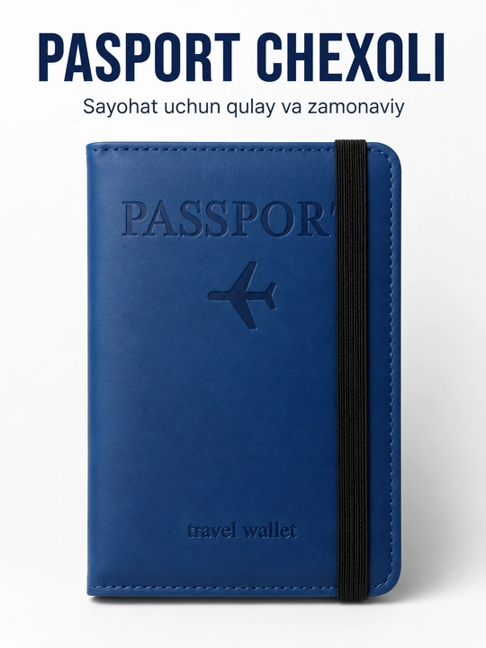 Zamonaviy sayohat hamyoni  - pasport va kartalar uchun