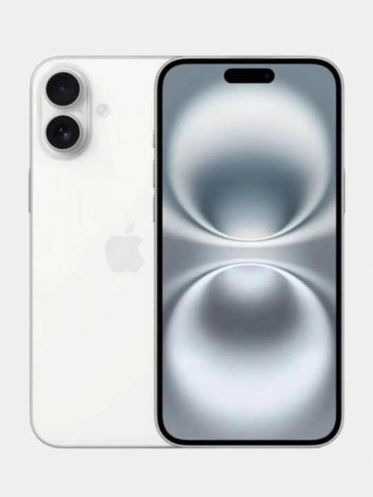 Smartfon iPhone 16, 128/256 GB, SIM/DualSIM, g'ilof va oyna sovg'aga