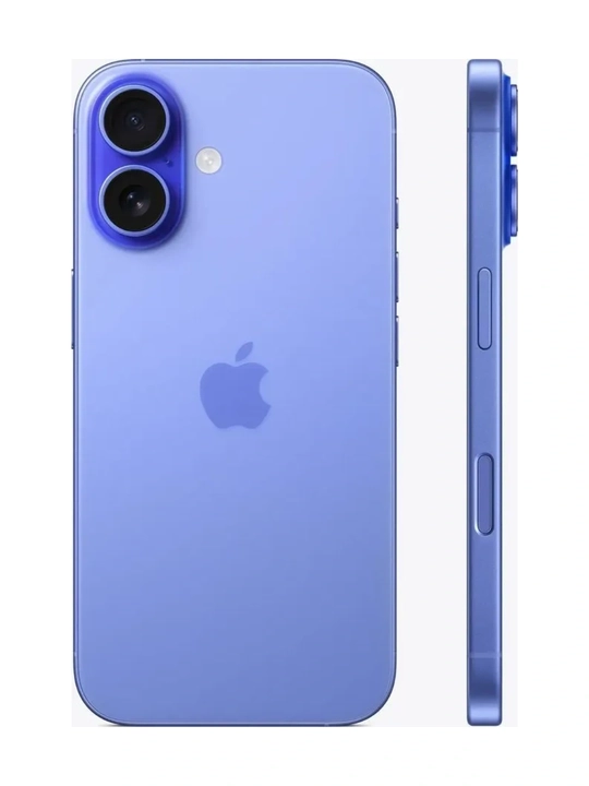 Smartfon iPhone 16, 128/256 GB, SIM/DualSIM, g'ilof va oyna sovg'aga