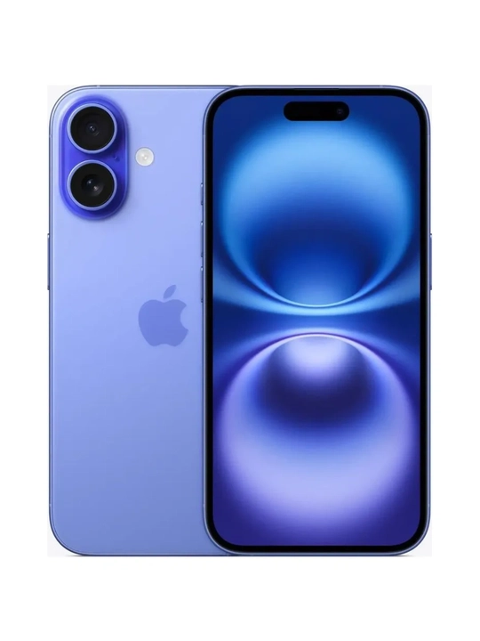 Smartfon iPhone 16, 128/256 GB, SIM/DualSIM, g'ilof va oyna sovg'aga
