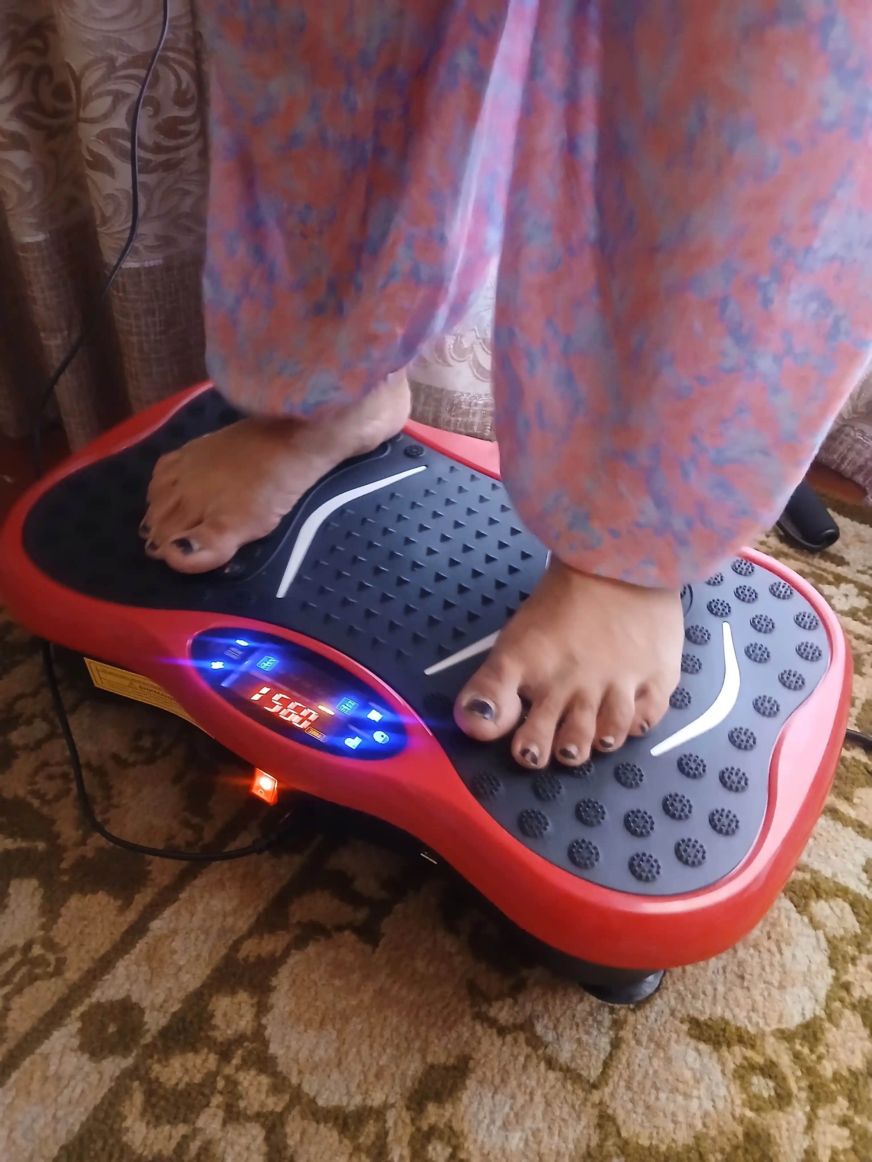 Vibroplatforma oson ozish, vazn tashlash va fitnes uchun, sport trenajyori, kardio stepper