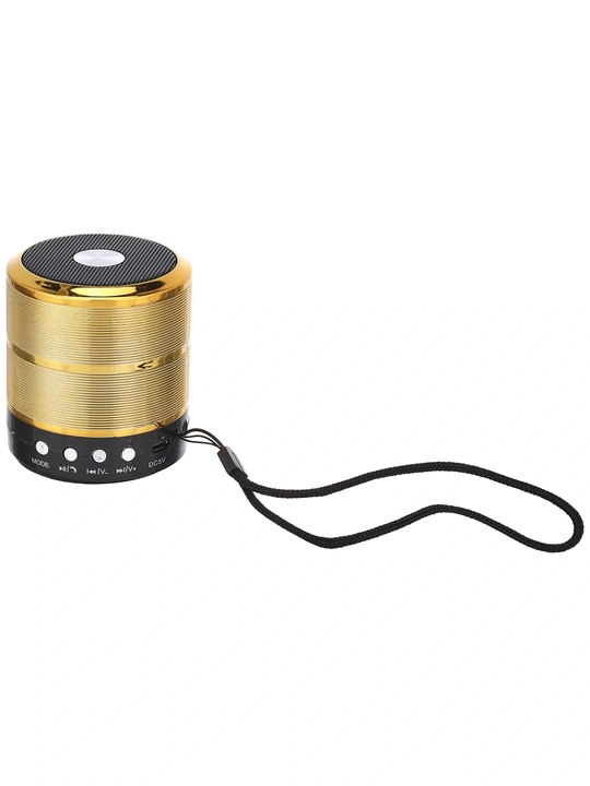 WS-887 Bluetooth Kolonka Simsiz Karnay FM Radio USB TF AUX Portativ Dinamik Qora
