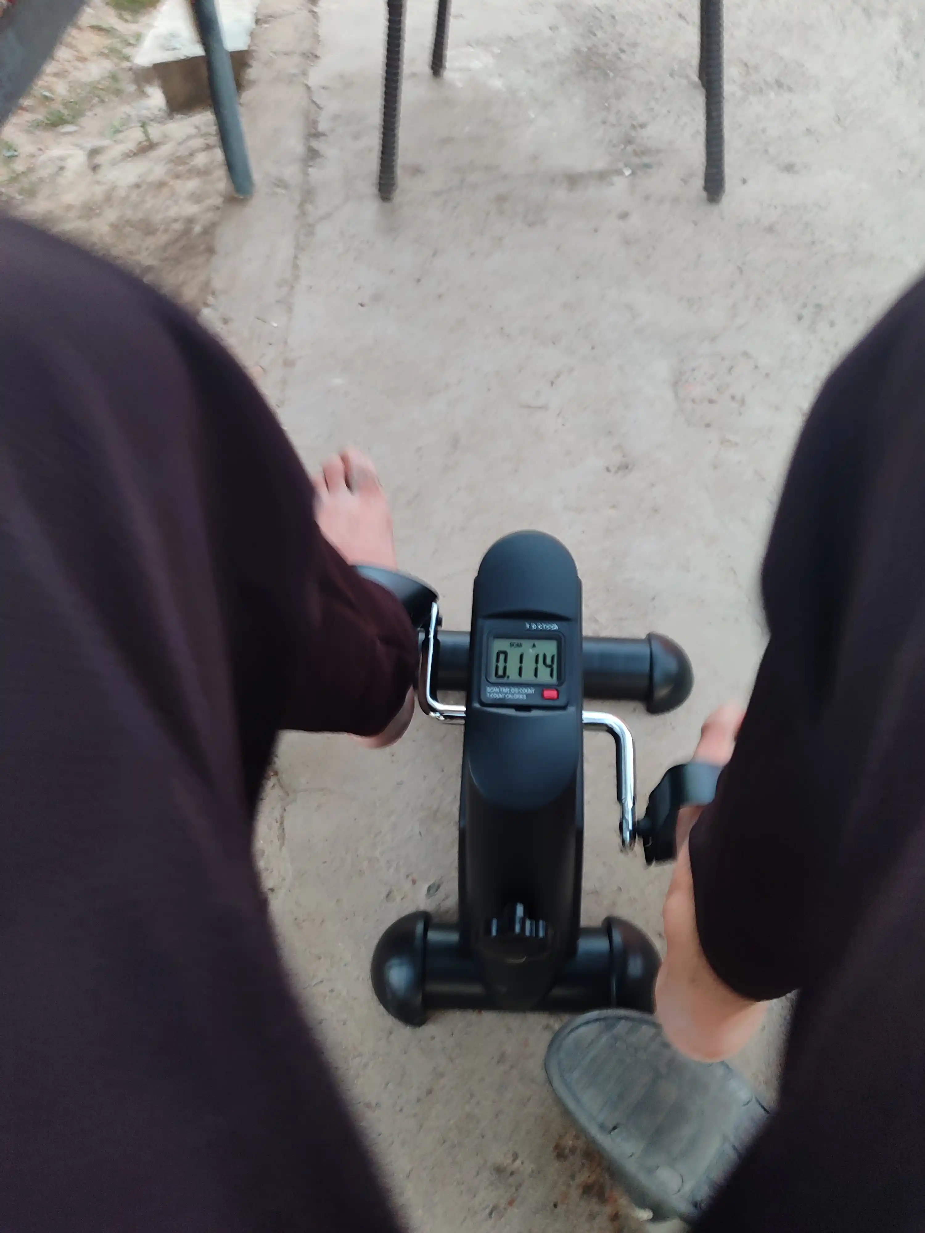 Oyoq va qol uchun velotrenajyor, mini velo mashq velosipedi