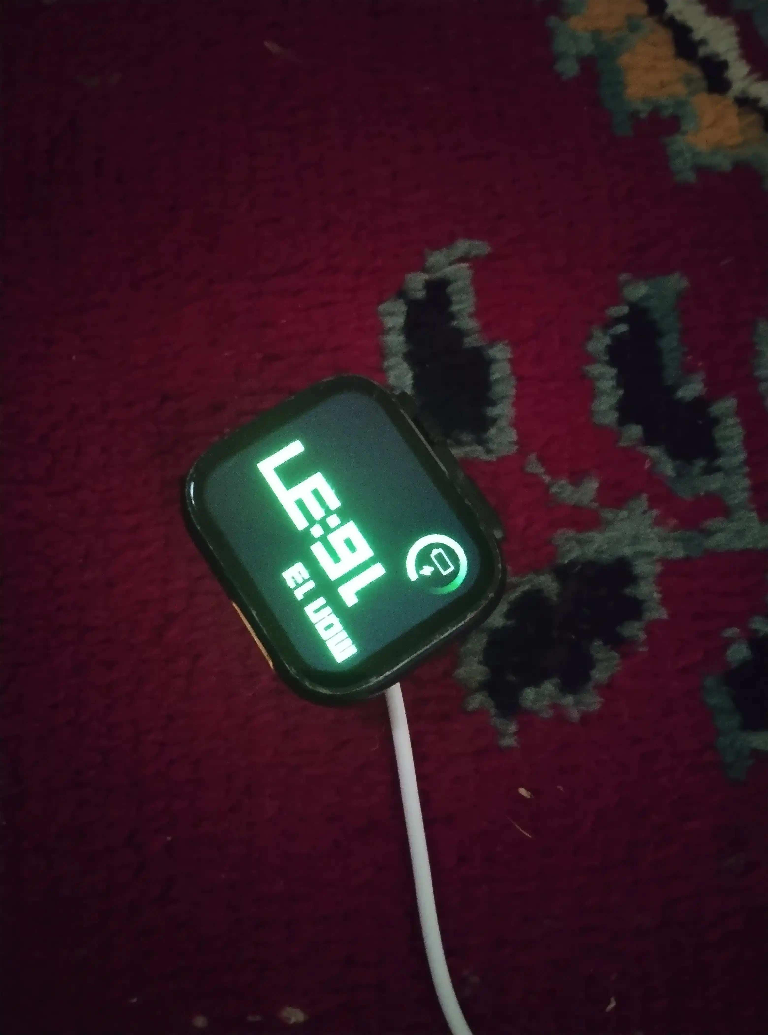 Smart soat uchun magnitli quvvatlagich, qurilma uzunligi 1 m, USB