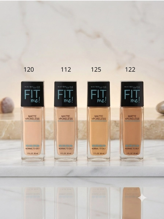Тональный крем Maybelline Fit Me Matte + Poreless, для нормальной и жирной кожи