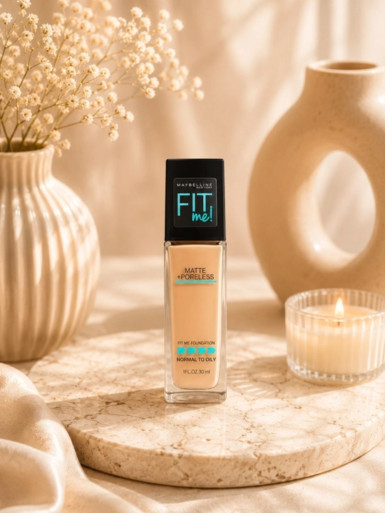 Тональный крем Maybelline Fit Me Matte + Poreless, для нормальной и жирной кожи