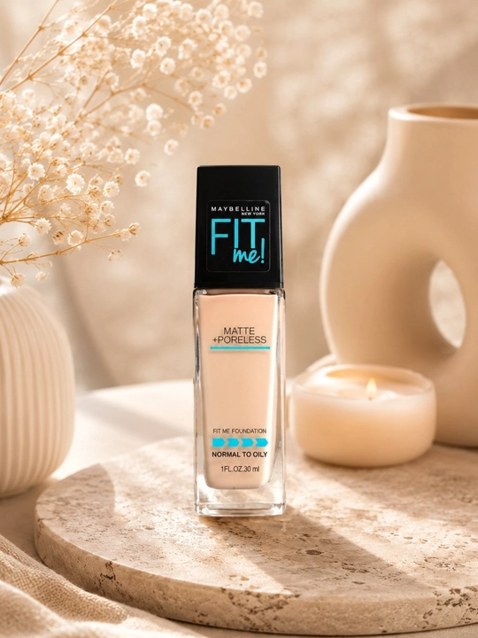 Тональный крем Maybelline Fit Me Matte + Poreless, для нормальной и жирной кожи