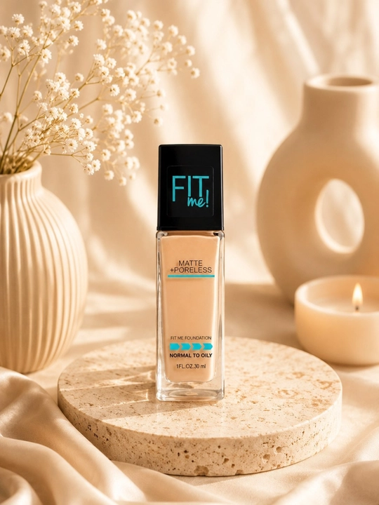 Тональный крем Maybelline Fit Me Matte + Poreless, для нормальной и жирной кожи
