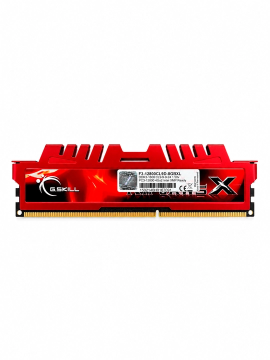 G.SKILL RipjawsX DDR3 4GB 1600MHz Desktop Operativ Xotira RAM PC3-12800 CL9 1.5V Intel XMP