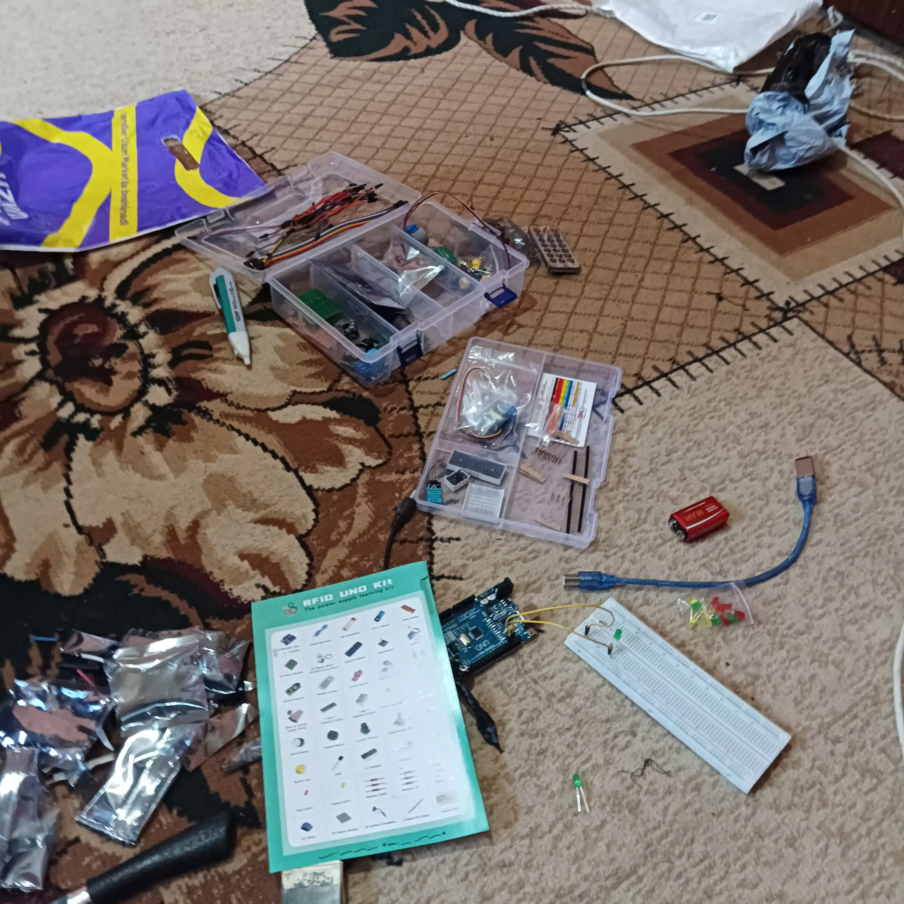 Starter Kit Arduino UNO DIP R3, стартовый RFID комплект