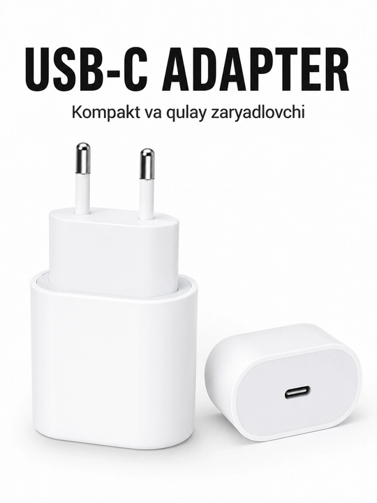 USB-C 20W quvvatlagich adapter - 