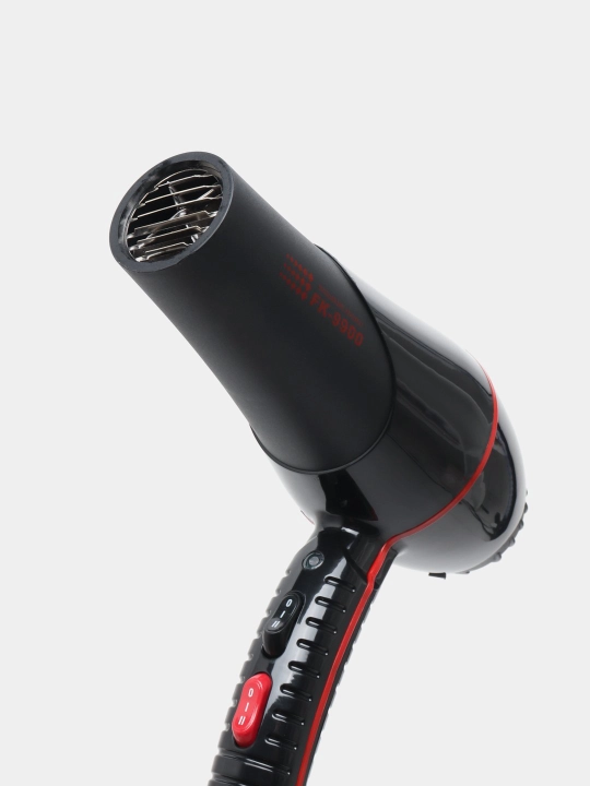 Фен-щетка FaKang ION FK-9900, 2 насадки, ионизация, холодный воздух, 2000Вт