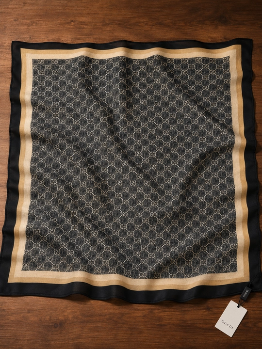 Ayollar lyuks румол 110x110 o‘lchamli shifon ro‘mol, naqshli hijob ro'mol, platok, sharf