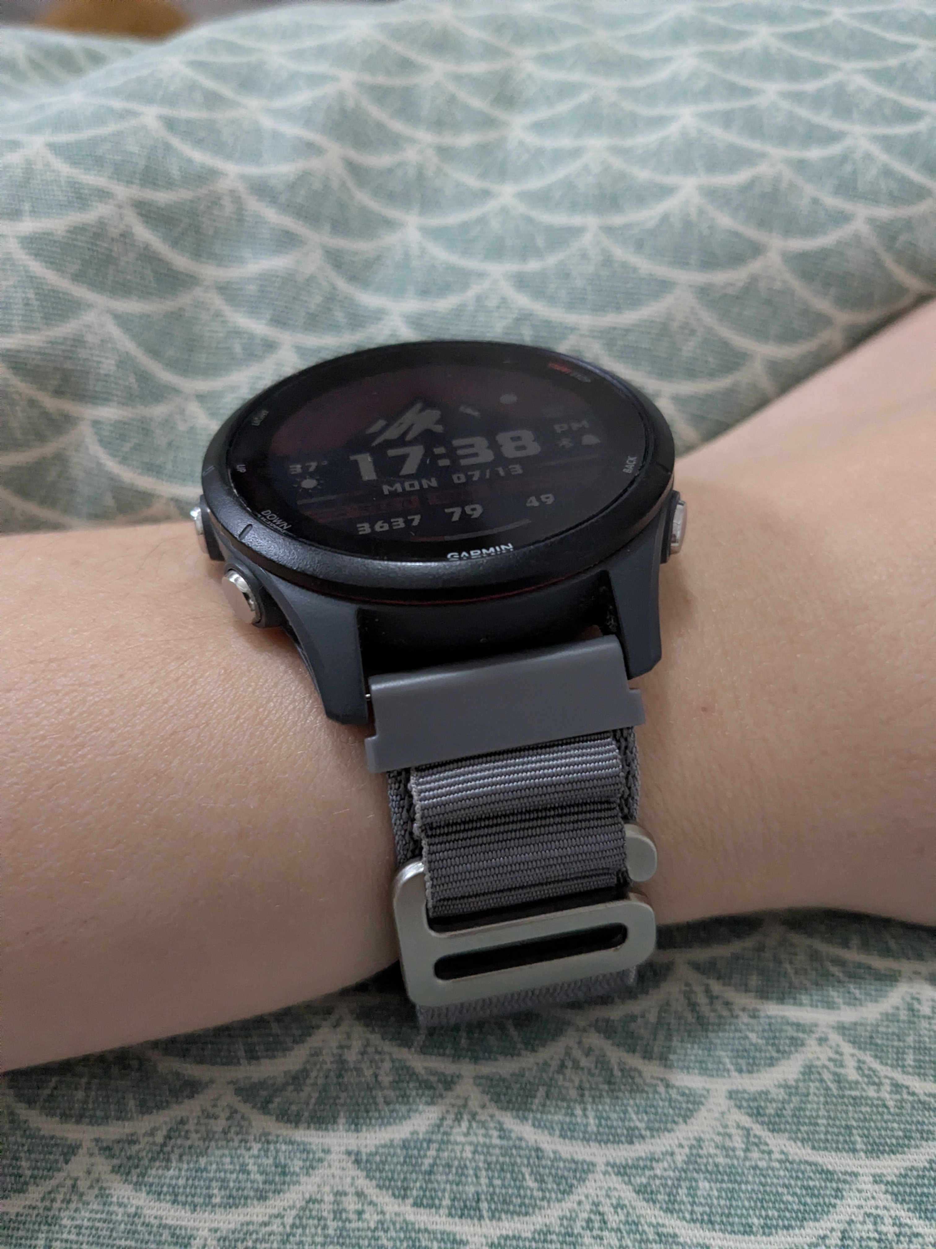 Ремешок нейлоновый для Samsung, Huawei, Amazfit и любых других часов, размер 22 мм и 20 мм