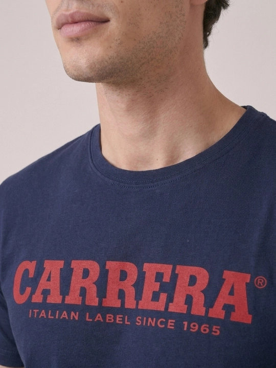 Футболка мужская Carrera Jeans с круглым вырезом, 100% хлопок