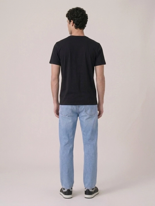 Erkaklar futbolkasi Carrera Jeans dumaloq yoqali, 100% paxta, Italiya